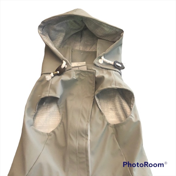 UGG Other - UGG Reversible Dog Raincoat NWT Large Hood Velcro Closure Koolaburra